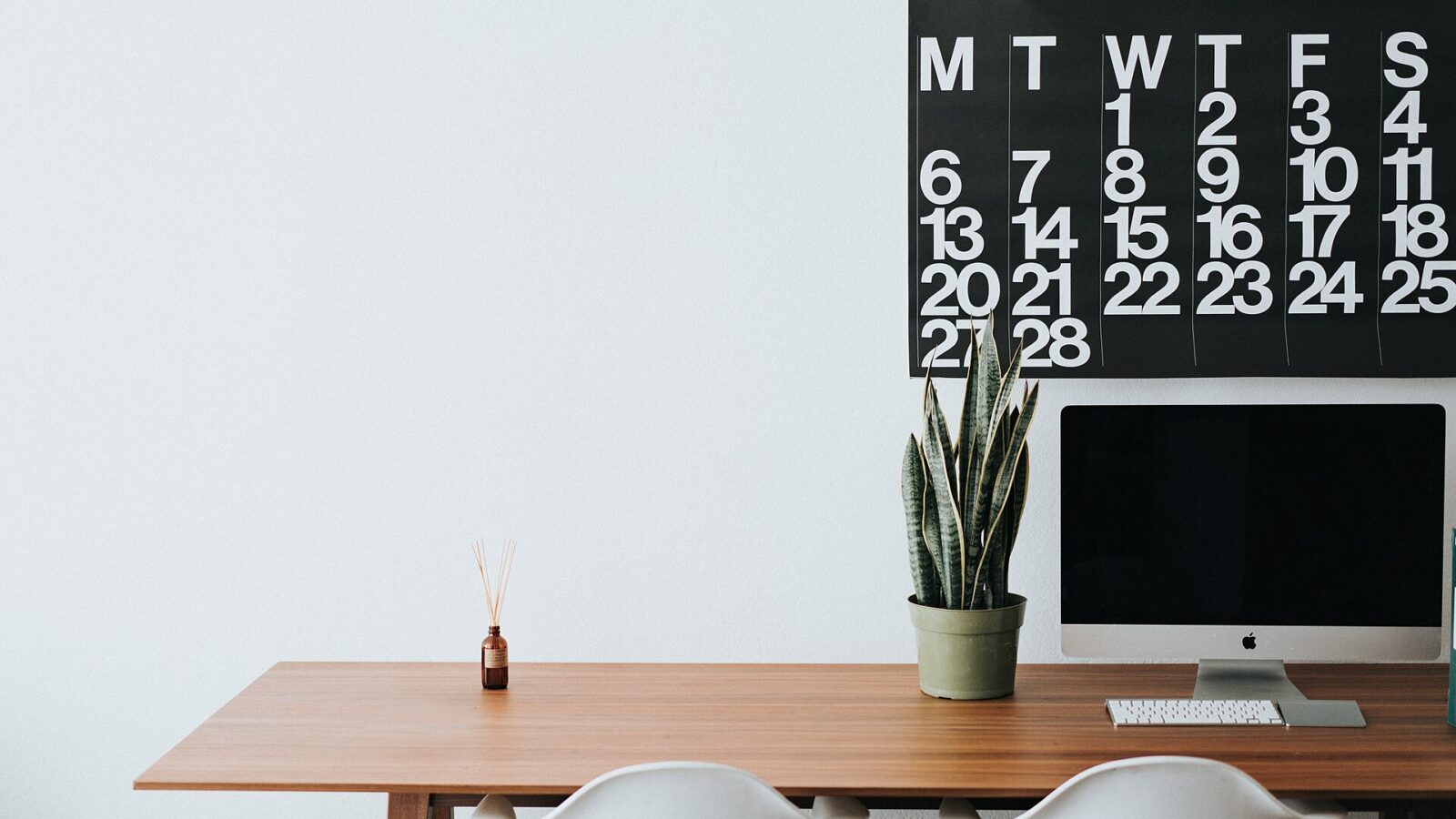 A modern office workspace